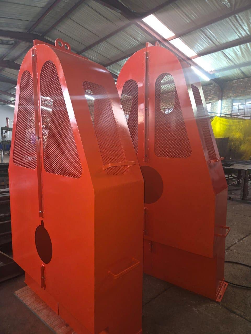 Fabricated safety guards