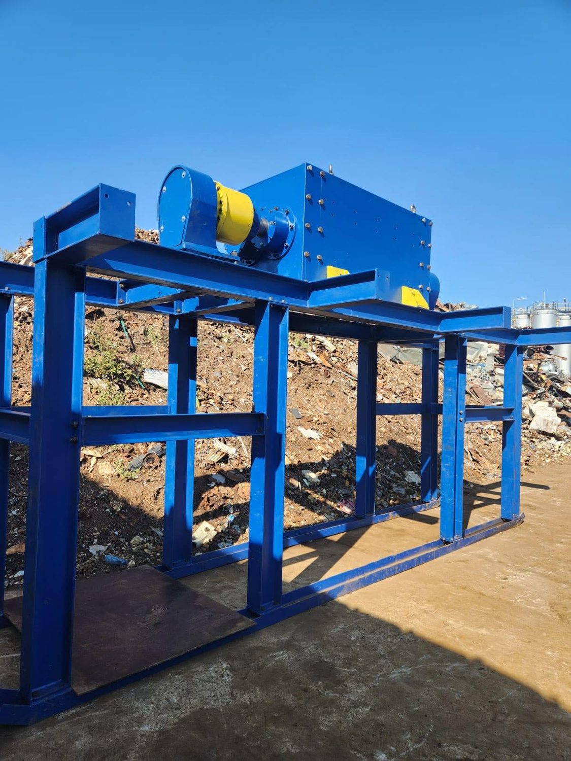 Heavy-duty equipment frame